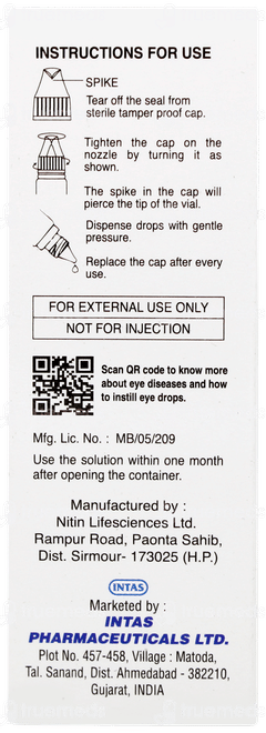 Eco Tears Gel Eye Drops 10ml