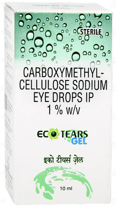 Eco Tears Gel Eye Drops 10ml