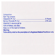 Epiduo Gel 15Gm Epiduo Gel 15Gm
