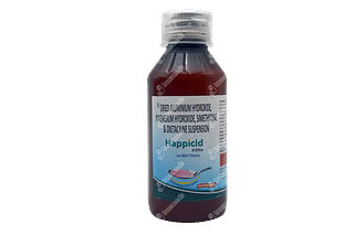 Happicid 10/600/300/25 MG Gel 120 ML