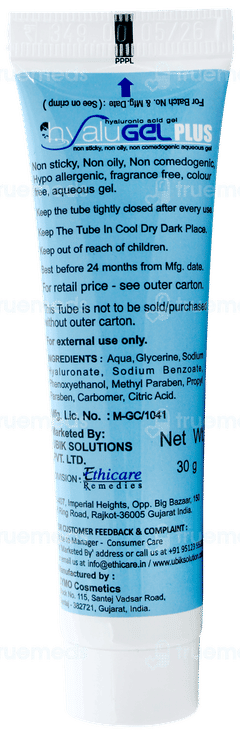 Hyalugel Plus Gel 30gm