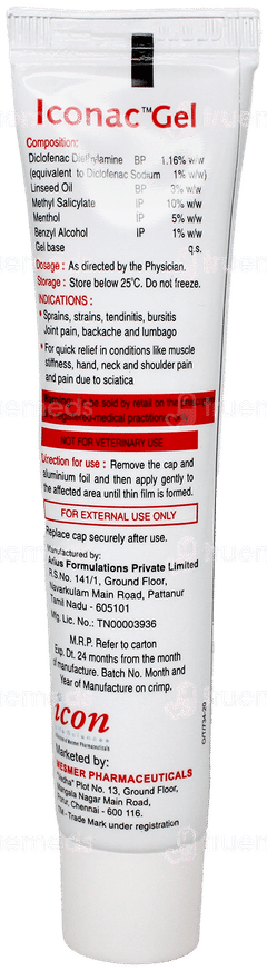 Iconac Gel 30Gm