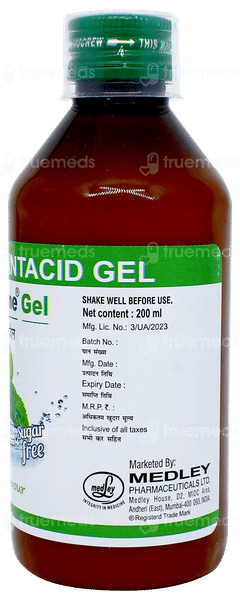 Medicaine Mint Flavour Sugar Free Gel 200ml Medicaine Mint Flavour Sugar Free Gel 200ml