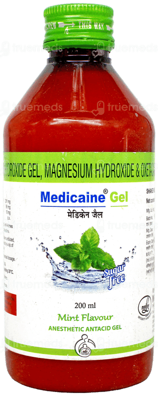 Medicaine Mint Flavour Sugar Free Gel 200Ml