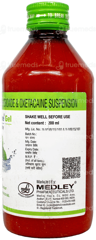 Medicaine Mint Flavour Sugar Free Gel 200Ml