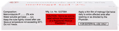 Metrogyl 2% Gel 30gm