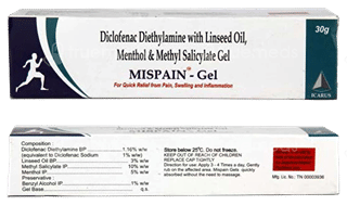 Mispain 1 % Gel 30 Gm