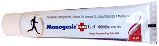 Monogesic Plus Gel 30Gm