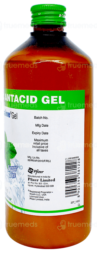 Mucaine Mint Flavour Sugar Free Gel 400ml