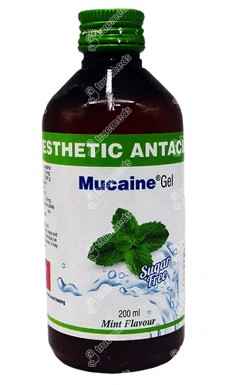 Mucaine Mint Flavour Sugar Free Gel 200ml