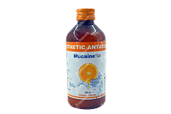 MUCAINE ORANGE FLAVOUR SUGAR FREE GEL 200ML