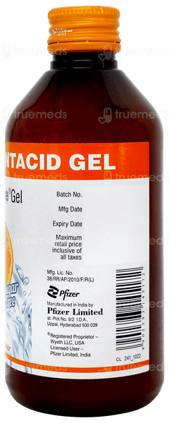 Mucaine Orange Flavour Sugar Free Gel 200ml Mucaine Orange Flavour Sugar Free Gel 200ml