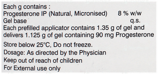 Naturogest 8.0% Gel 1.35Gm