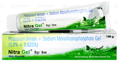 Nitra Mint Flavour Dental Gel 100gm