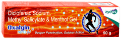 Oxalgin Nano Gel 50gm