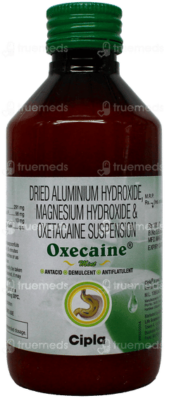 Oxecaine Mint Suspension 170Ml