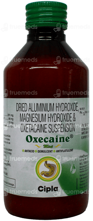 Oxecaine Mint Suspension 170Ml