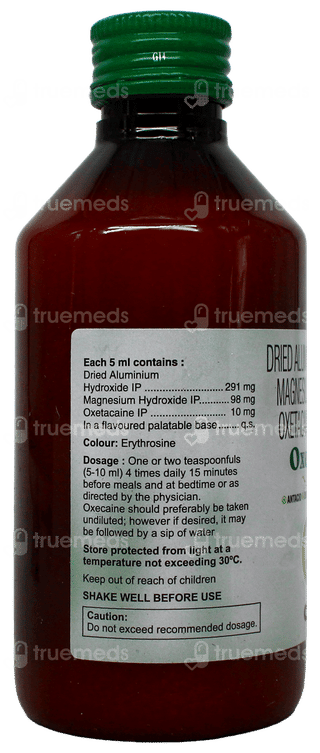 Oxecaine Mint Suspension 170Ml
