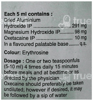 Oxecaine Mint Suspension 170Ml