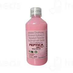 Peptica Plus Mint Flavour Sugar Free Gel 200ml