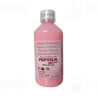 Peptica Plus Mint Flavour Sugar Free Gel 200ml