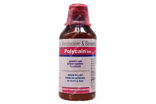 Polycain Jamaicain Strawberry Flavour Sugar Free Gel 200ml