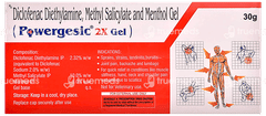 Powergesic 2x Gel 30gm Powergesic 2x Gel 30gm
