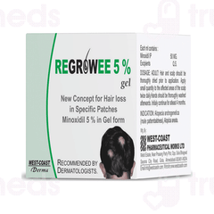 Regrowee 5 % Gel 50 GM