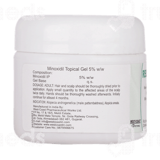 Regrowee 5 % Gel 50 GM