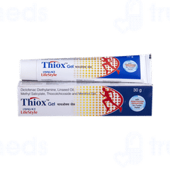 Thiox 1/0.125% Gel 30 GM | Order Thiox 1/0.125 % Gel 30 GM Online