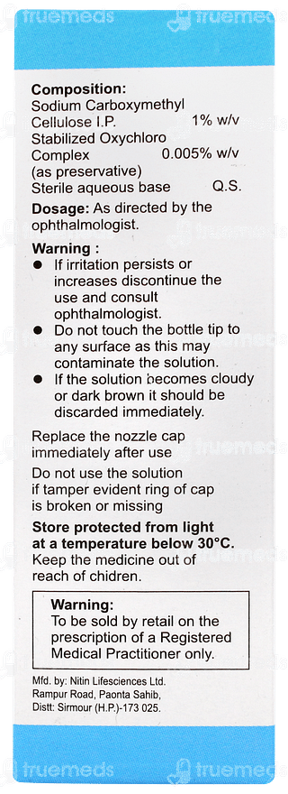Veldrop Gel Eye Drops 10ml
