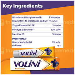 Volini Pain Relief Gel 15Gm