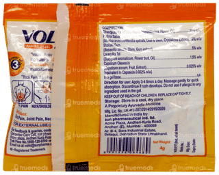 Volini Activ Gel 4gm