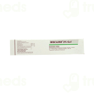 Wocaine 2 % Gel 30 GM