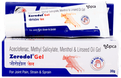 Zerodol Gel 30gm