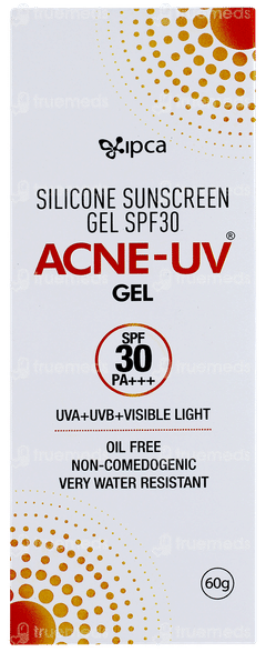 Acne Uv Spf 30 Pa+++ Sunscreen Gel 60gm