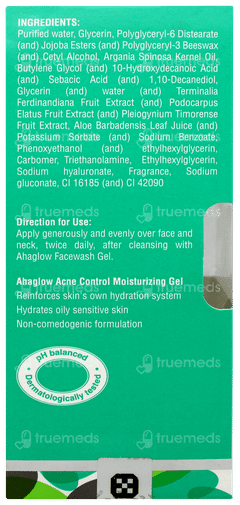 Ahaglow Acne Control Moisturizing Gel 50gm