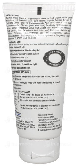 Ahaglow Acne Control Moisturizing Gel 50gm