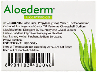 Aloederm Aloe Hydro Gel 50Gm
