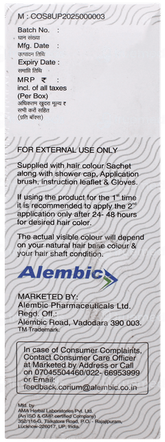 Altris Hd Hair Hue Therapy Soft Black 50gm Pack Of 3 Sachets