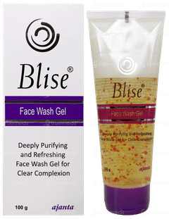 Blise Face Wash Gel 100Gm Blise Face Wash Gel 100Gm