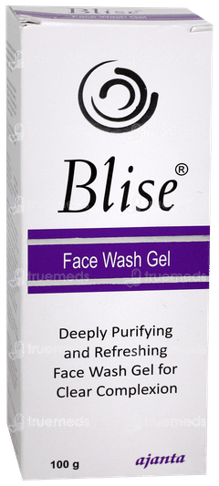 Blise Face Wash Gel 100Gm Blise Face Wash Gel 100Gm