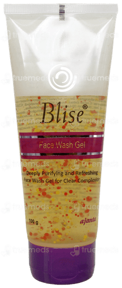 Blise Face Wash Gel 100Gm Blise Face Wash Gel 100Gm