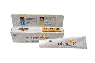 Ekran 30 Silicon Sunscreen Gel 30 GM