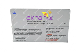 Ekran 30 Silicon Sunscreen Gel 30 GM