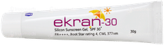 Ekran 30 Spf 30+ Pa++++ Silicon Sunscreen Gel 30gm