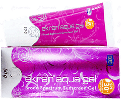 Ekran Aqua Spf 30+ Pa+++ Sunscreen Gel 50gm Ekran Aqua Spf 30+ Pa+++ Sunscreen Gel 50gm