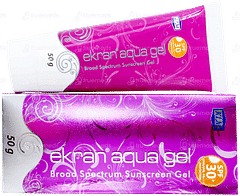 Ekran Aqua Spf 30+ Pa+++ Sunscreen Gel 50gm