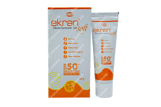 Ekran Soft Silicon Sunscreen Gel 50 GM