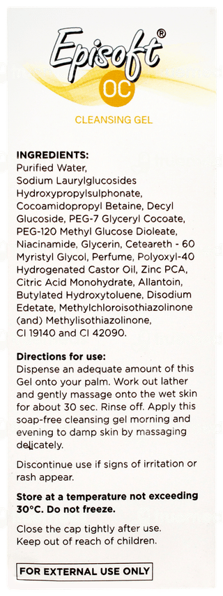 Episoft Oc Gel 125ml